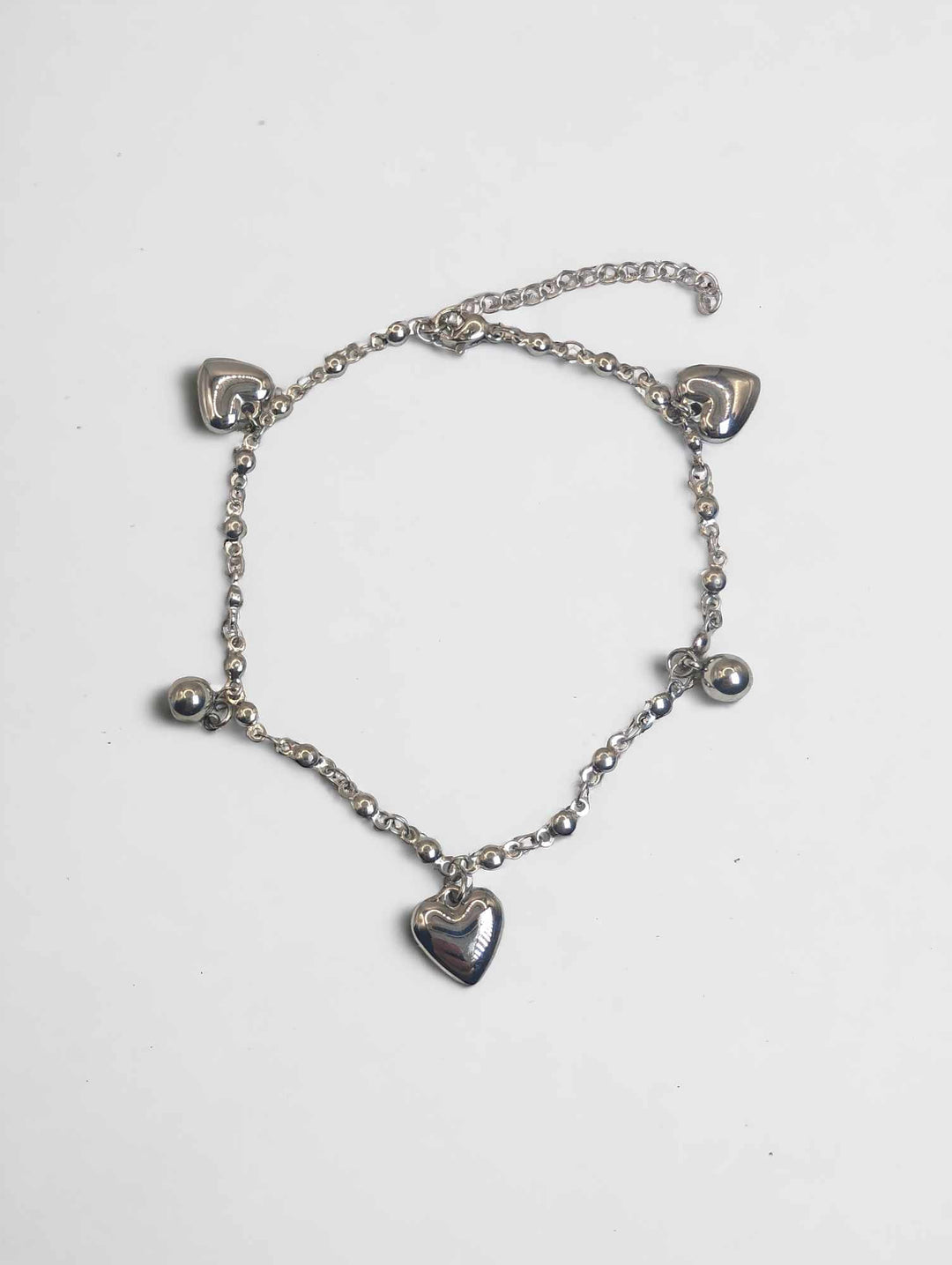 String Of Hearts Anklet