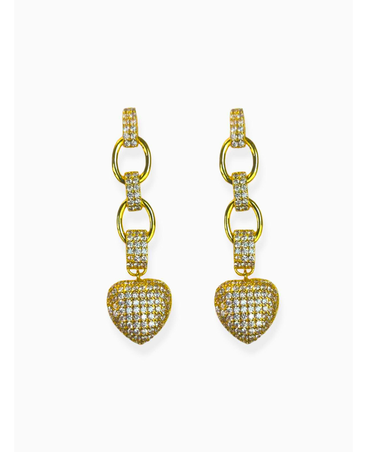 Swinging Hearts Earrings