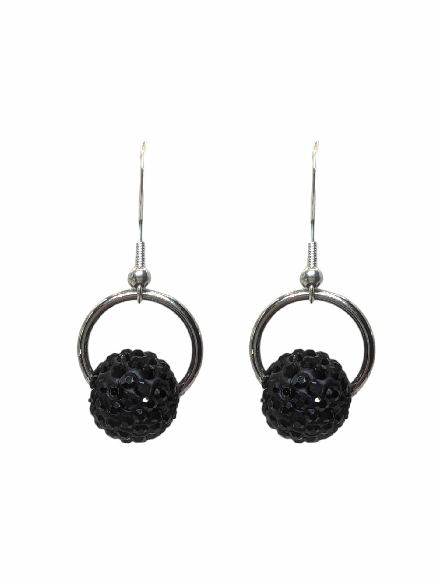 Crystal Orbit Earrings