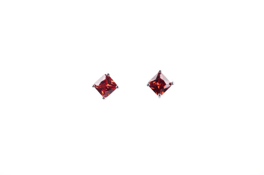 Raspberry Drop Earrings