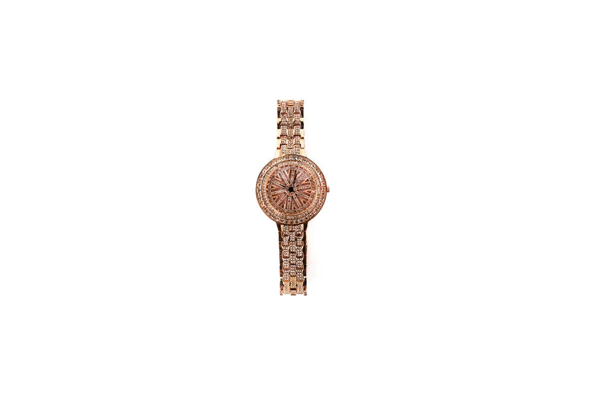 Vegas Watch (Rose Gold/Silver)